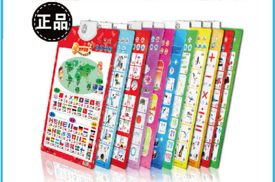 水木動(dòng)畫|文教用品,-水木動(dòng)畫 哈哈熊單面有聲掛圖8張組合--東方購(gòu)物,東方CJ